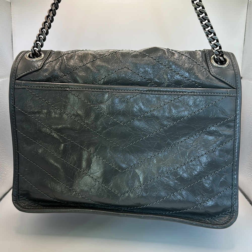 SAINT LAURENT NIKI MEDIUM IN VINTAGE LEATHER - Picture 6 of 9